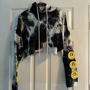 Streetwear Society Monochrome Tie-Dye Hoodie
